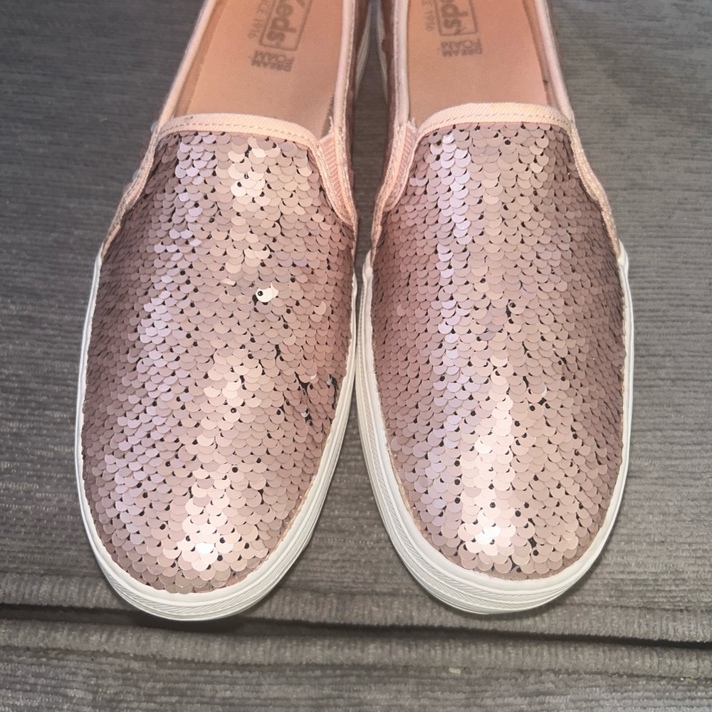 Womens Sparkle Slip On KEDS (Size 9.5) - Picture 5 of 6